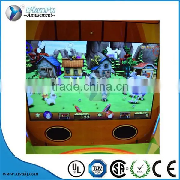 Hot Sell in USA Kids Gun Shooting Coin Operated Video Kids Capsule Game Machine photo-3