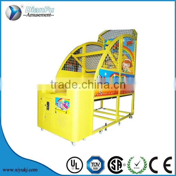 Dianfu Arcade Coin Operated Type Cheap in India Coin Operated Basketball Game Machine on Sale