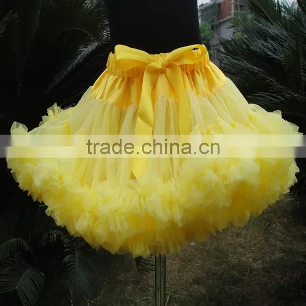 Wholesale Custom Ribbon Tutu Pettiskirt For Girls Kids Party Dresses photo-2