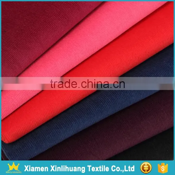 2017 Trendy 98% Cotton 2% Spandex 16 Wale Corduroy Fabric for Shirt photo-2