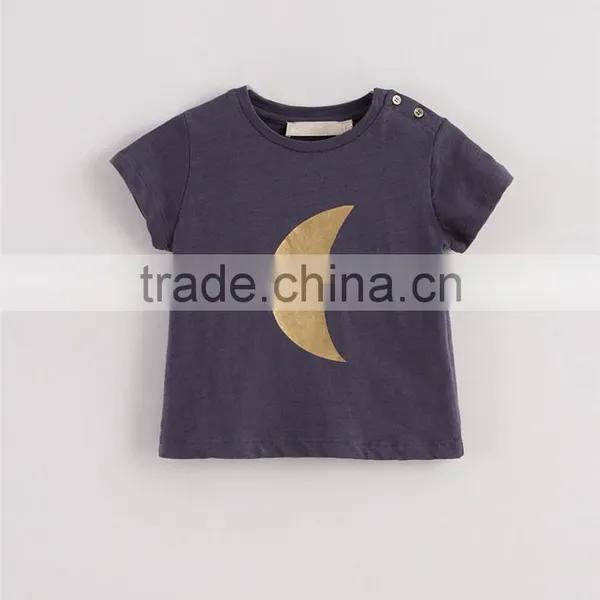 Hot Sale Wholesale Top Baby Unisex t Shirt Made in China With Printing Pattern photo-3