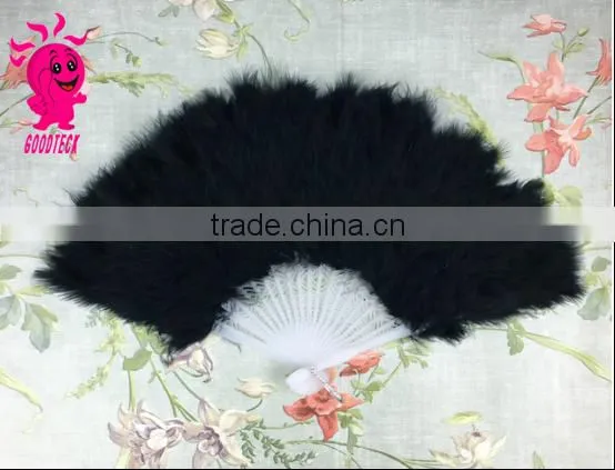 China Supplier Feather Fan Wedding Occasion and Party Decorations Event Party Item Type Dancing Feather Fans photo-4