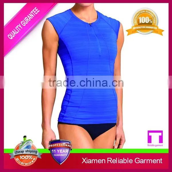 High Quality Fitness Women Apparel Wholesale Gym Wear Tank Top /back Stringer Tank Top for Women photo-5
