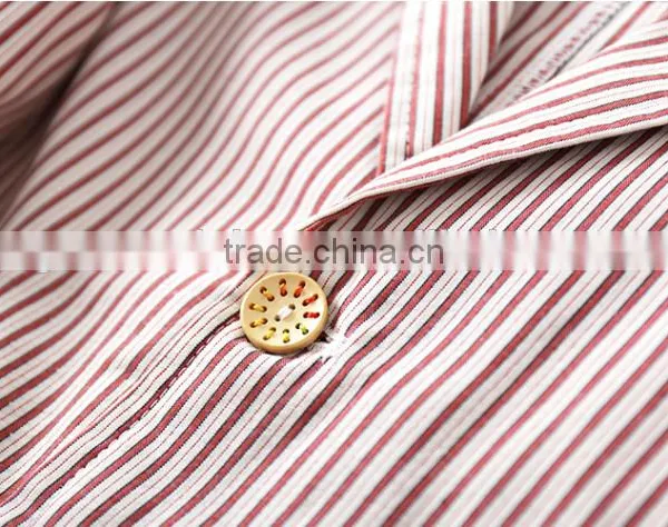 2017 New Latest Design High Quality Factory Price Flax Striped Boy Suit photo-5