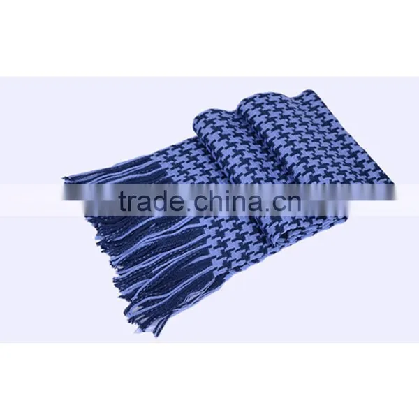 Mixed Stitching Colors New Arrival 8 Color Choice Hot Sale Fashion Popular China Supplier Men Plaid Scarfs photo-2