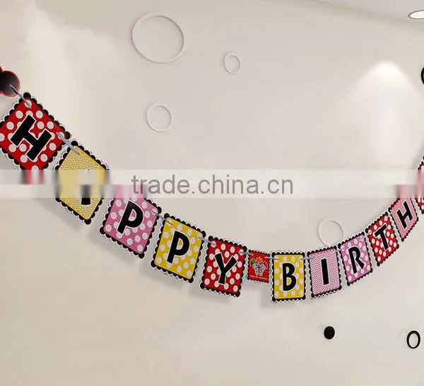 Hot Selling Birthday Pennant/ Party Decoration Bunting Flag photo-2