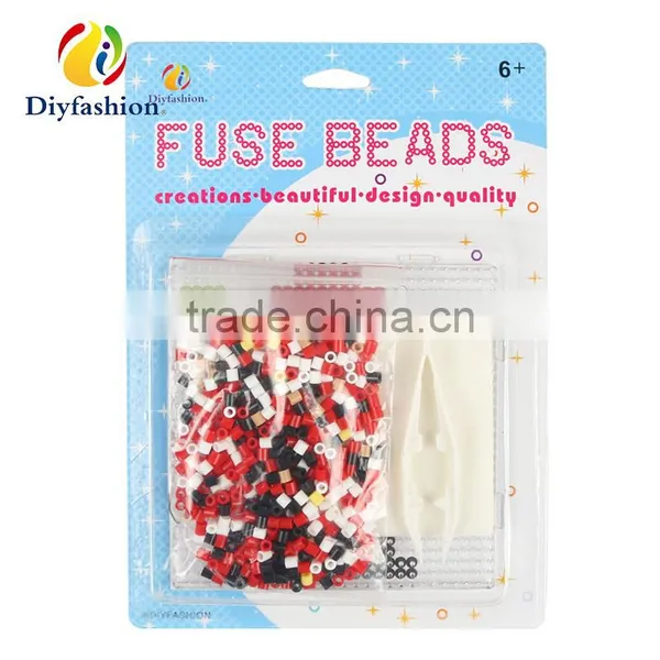 2017 Hot Fashion 5mm Mix Color Hama Perler Beads Set Designs Children Toys photo-2