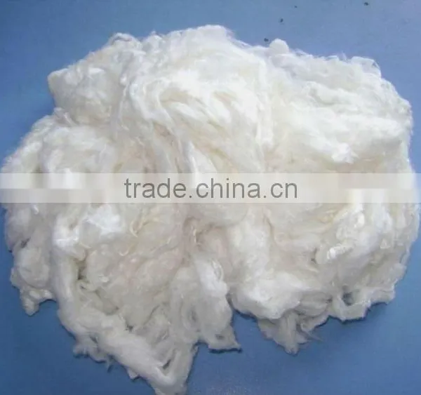 100% Eco-friendly Bamboo Fiber for Spinning