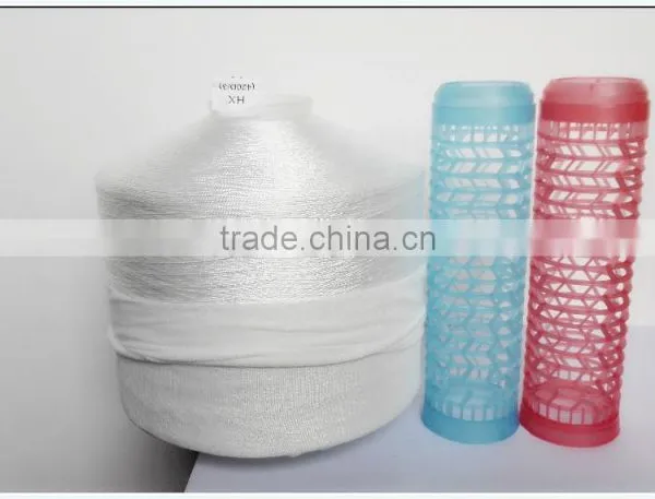 High Resistance Polyester Twine Thread ,raw White .250D/2 photo-5