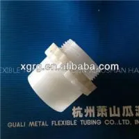 White Plastic Hose Fitting