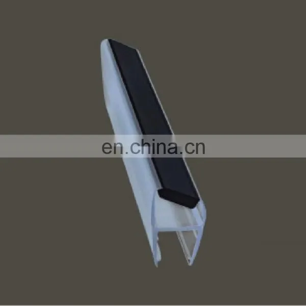 PVC Magnetic Shower Door Seal Strip for 180 Degree and 135 Degree Glass Doors