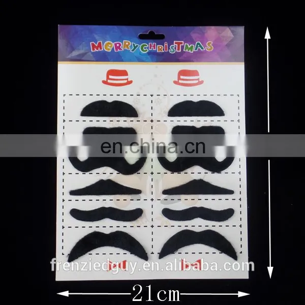 Novelty Stick On Fake Tash Moustache photo-3