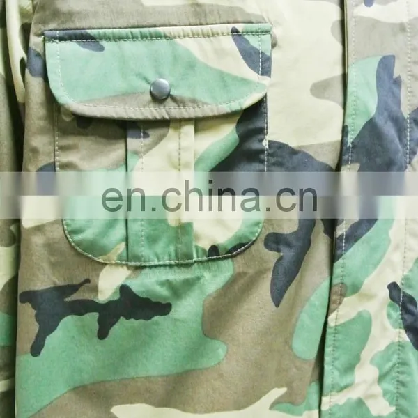 2017 Best Seller Woodland Camo Outdoor Windbreaker Jacket photo-6