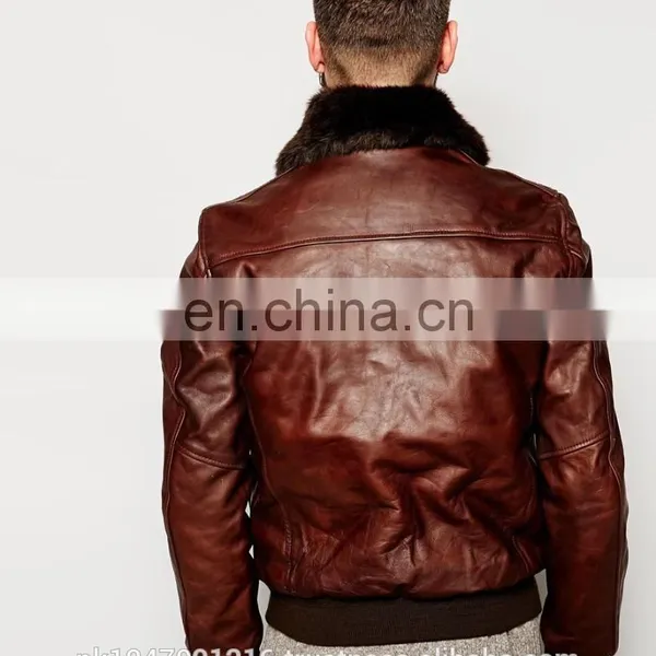 Leather Jacket Fashion, Leather Fashion Jackets, Leather Men Jacket Fashion Fur Hooded photo-2