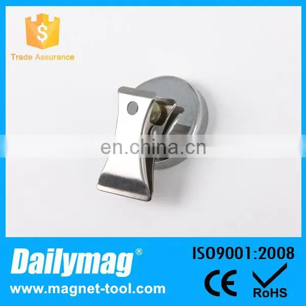 1.5 Inch Large Magnetic Bulldog Clip, Office/Refrigerator Ferrite Magnet (24 Pack) photo-4