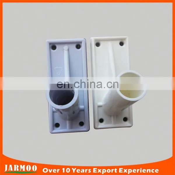 Customized Shape Plastic Flagpole Vertical Hanging Wall Flag photo-2
