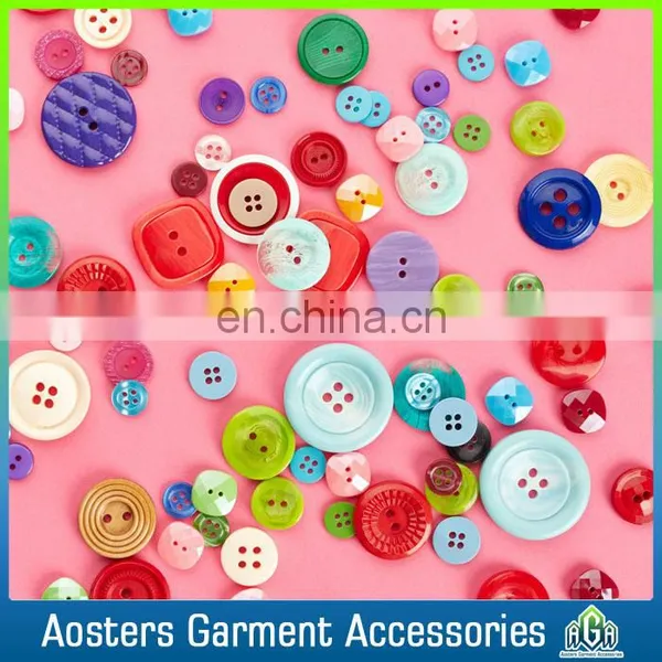 Accessories Parts Fancy Custom Plastic Buttons Used Clothing photo-2