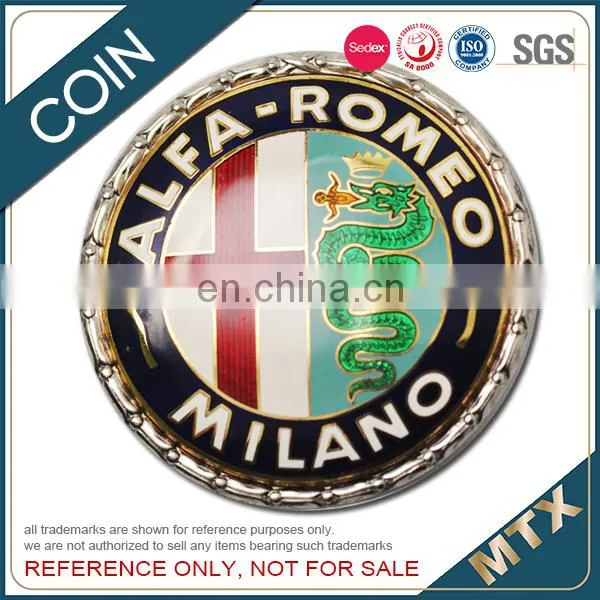 Iron Stamped Soft Enamel Souvenir Coin With Diamond Cut Edge Factory photo-4