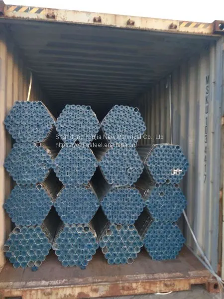 ASTM A53, BS1387-1985 Q195 Q235 Pre Galvanized Iron Pipe/hot Dip Galvanized Steel Pipe photo-2