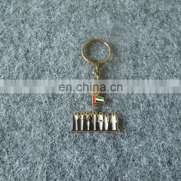 Custom UAE Sheikh Keychain for National Day Souvenir