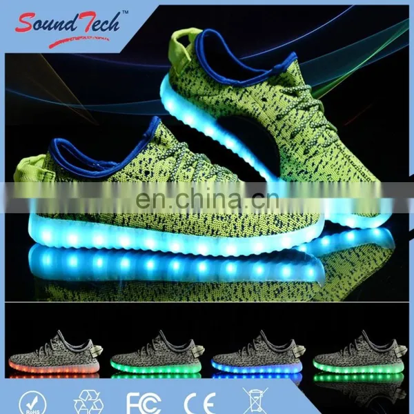 Rubber Colorful Shoes Light Led Shoes Children, Led Sport Shoes, Shoes Light Led