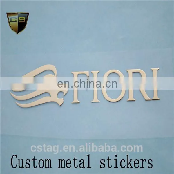 Customized Gilded Metal Car Sticker Gold Silver Black Red photo-5