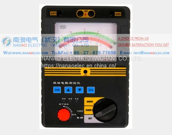 NANAO ELECTRIC Manufacture NARS Insulation Resistance Tester (Two Gears) photo-2