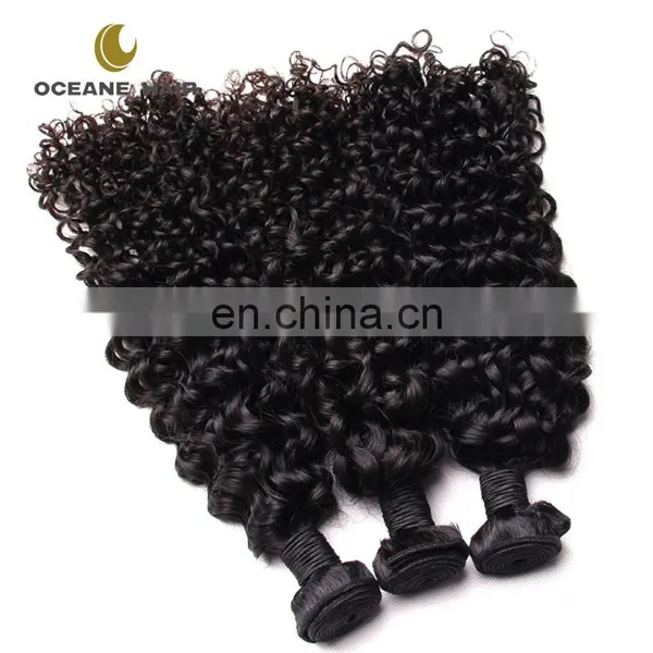 New Style Durable Natural Hotsale Peruvian Deep Curly Wavy Remy Hair photo-6