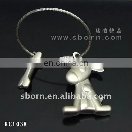 Custom Stainless Steel Wire Cable Key Ring Keychain Loop With High Quality photo-5