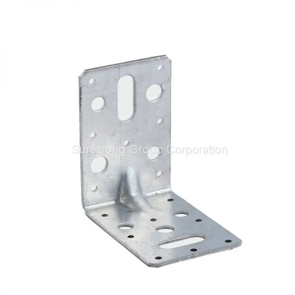 Heavy Duty Metal Building Material Fasteners Angle Corner Brace Shelf Bracket for Wood