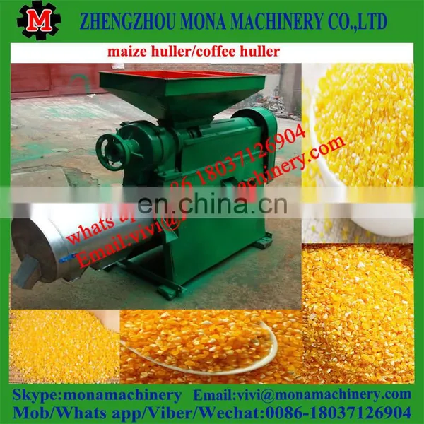 Maize Dehuller With Polisher, Maize Corn Dehulling Machine, Corn Peeling Machine photo-5