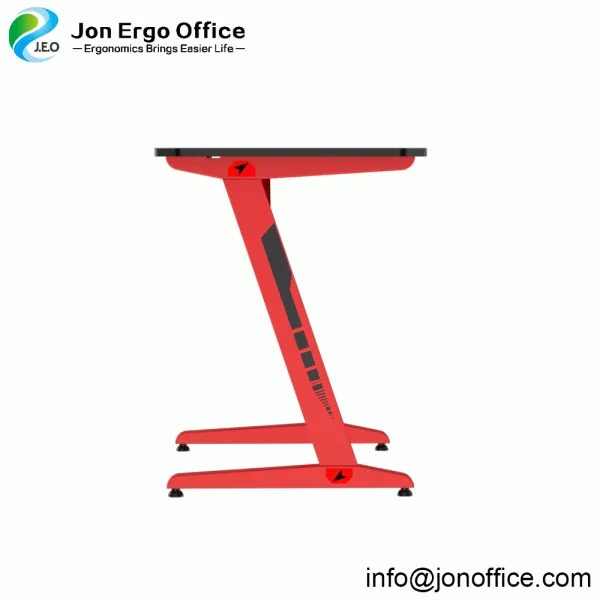 Mordern Bedroom Gaming Laptop Desk Gamers Computer Table E-Sports Z-Shaped photo-5