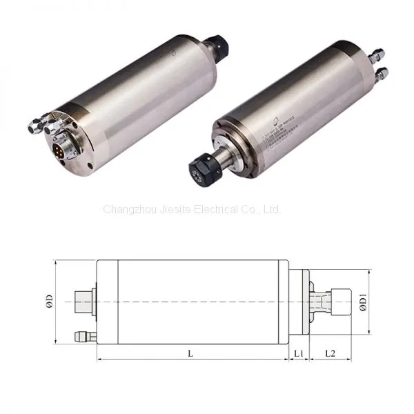 2.2KW Spindle Motor Water Cooling Electric Spindle for CNC Router