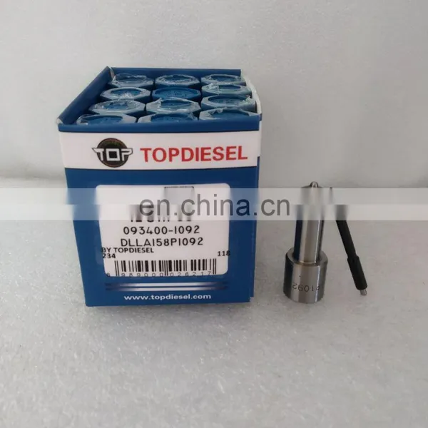 TOP DIESEL Common Rail Nozzle DLLA158P1092 093400-1092 For Injector 095000-6363534289338-97609788-3456 photo-4