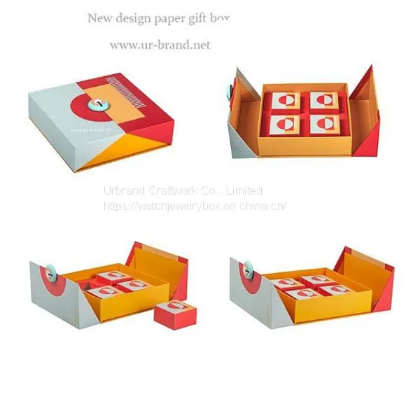 Custom Packaging Design Foldable Paper Cardboard Christmas Gift Boxes photo-3