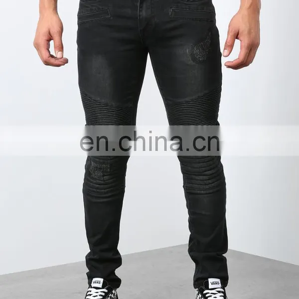 DiZNEW 2019 Welcome Designs Trousers Biker Skinny Jeans Men photo-7