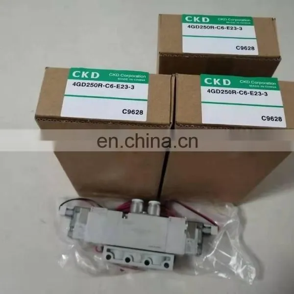 CKD Solenoide Valve With Coil 4GD250R-C6-E23-3 photo-5