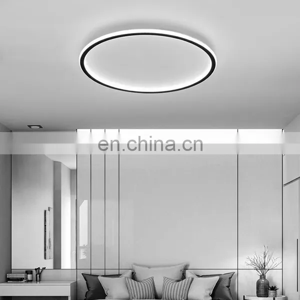Nordic Luxury Bedroom Led Ceiling Lamp Round Creative Personality Living Room Lamps Simple Modern Ultra-thin Bedroom Lamp photo-6