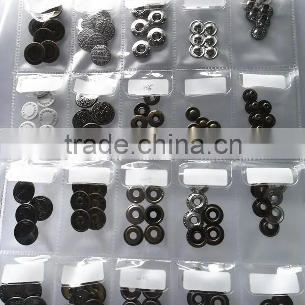 Metal Press Snap Button With Underparts