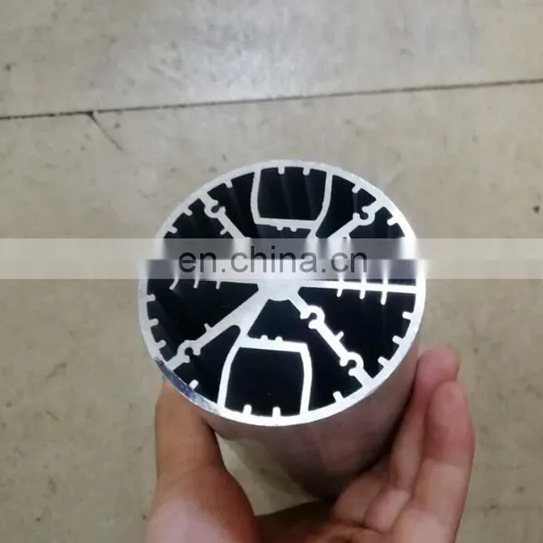 TOSHINE Silvery Anodized Led Round Heat Sink Extrusion photo-3