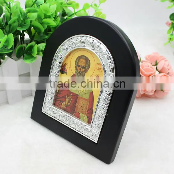 Nikolaos Wood Icon Frame photo-2