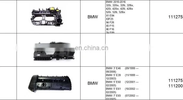 11127646554 Cylinder Head Valve Cover For Mini Cooper R56 R55 R57 R58 R59 R60 Engine Parts photo-4