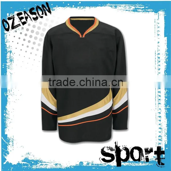 Hot Sale Plain Ice Hockey Jersey Wholesale Price photo-2