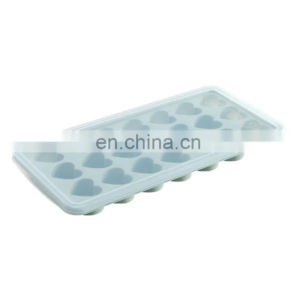 Wholesale Manufacturer Selling Custom Heart Shape Silicone Ice Cube Tray photo-4