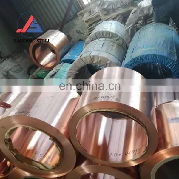 0.13-3.0mm Thickness C1100 C1200 C1020 C5191 C22000 Copper Roll Soft Pure 99.9% Class Copper Strip Coil photo-4
