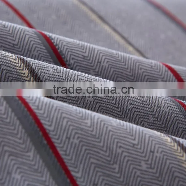 Elegant Cotton Stripe Printed Duvet Cover China Modern Bed Unique Comforter Sets photo-4