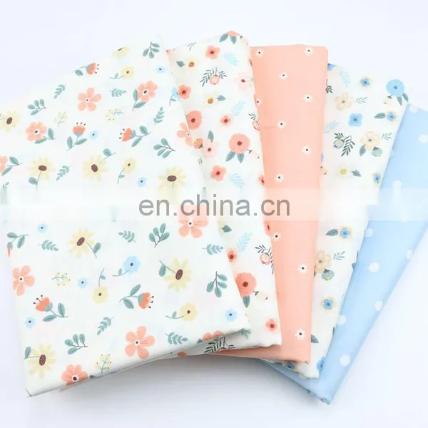 Class Long Plush Cotton Pure Rural Beautiful Environmental Friendly Cloth Small Floral Print Baby Fabric photo-2