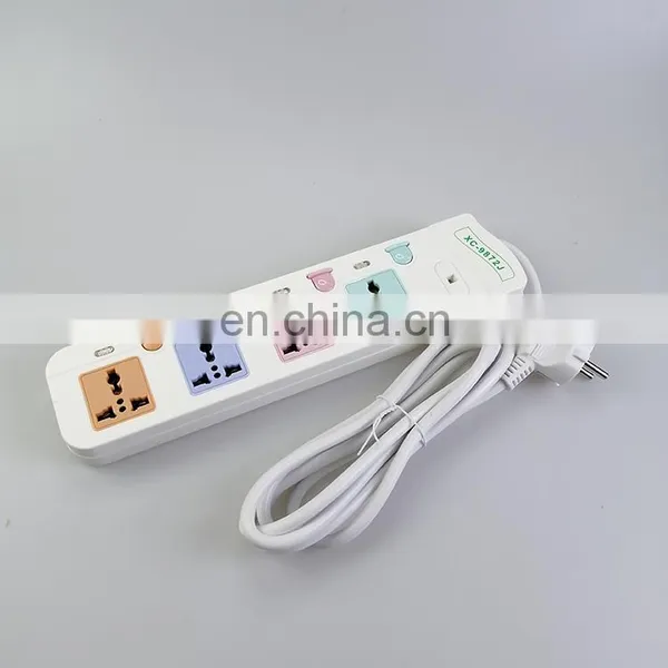 Cheap Price 3*0.5 Copper Wire Independent Switch Universal Extension Socket Electrical 220V photo-5