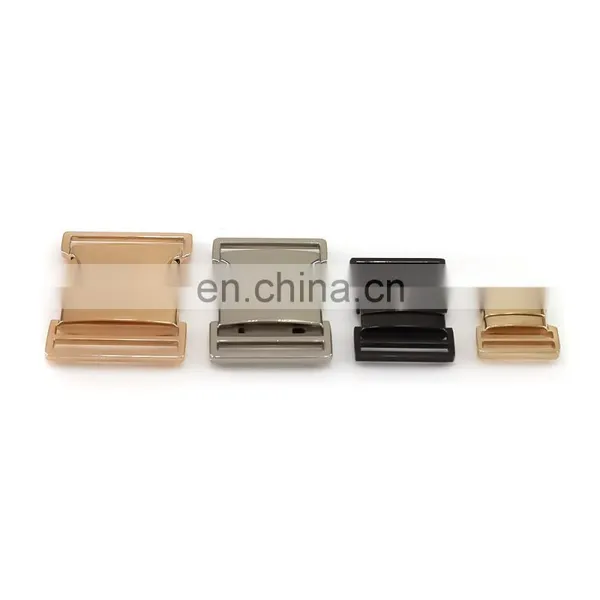 Different Color Thicken Colorfast Metal Zinc Alloy Belt Buckle Quick Side Release Buckle photo-2