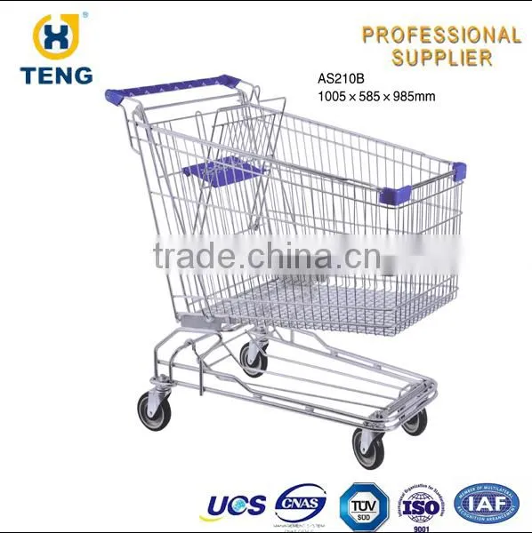Asia Style 180L Unfold Handy & Solid Grocery Supermarket Trolley Cart photo-6